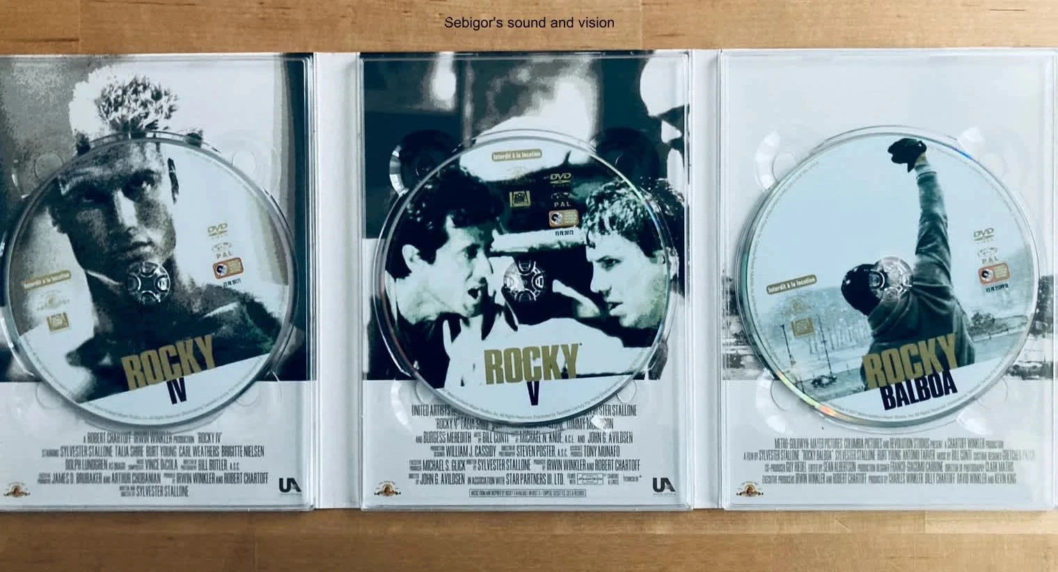 Coffret DVD Antologia da saga Rocky Sylvester Stallone edição Ultimate. – photo 6